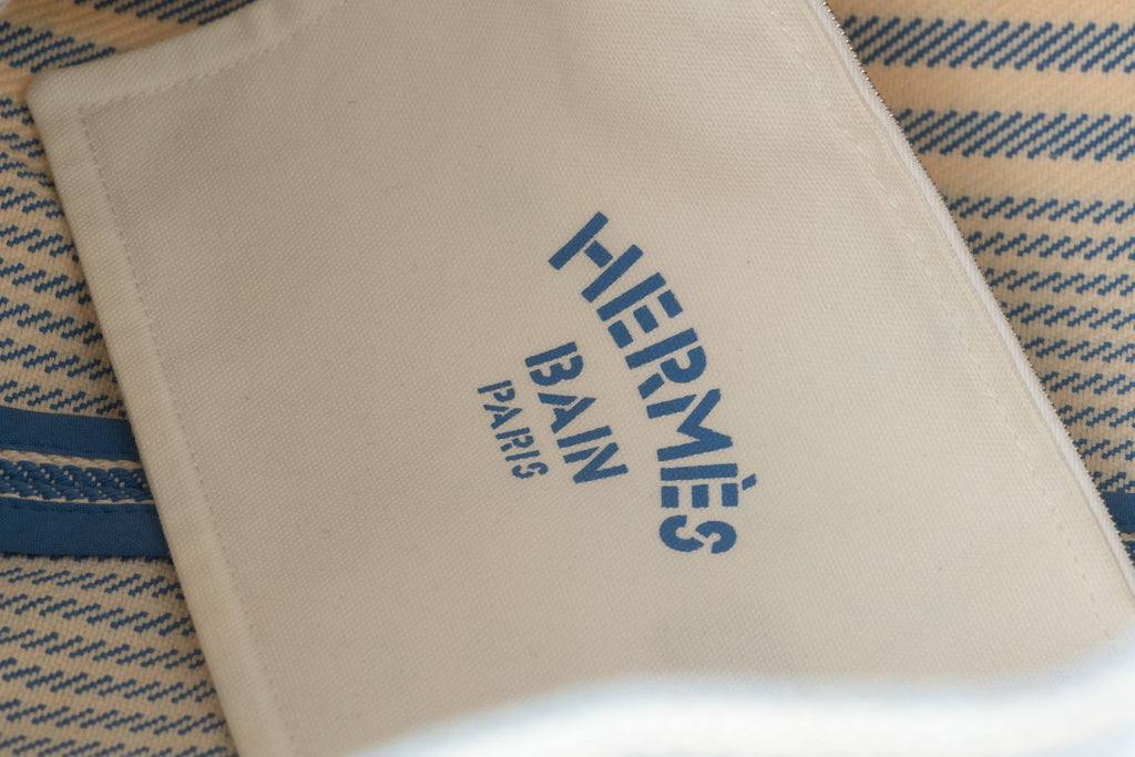 Hermès Striped Large Bayadere Beach Tote