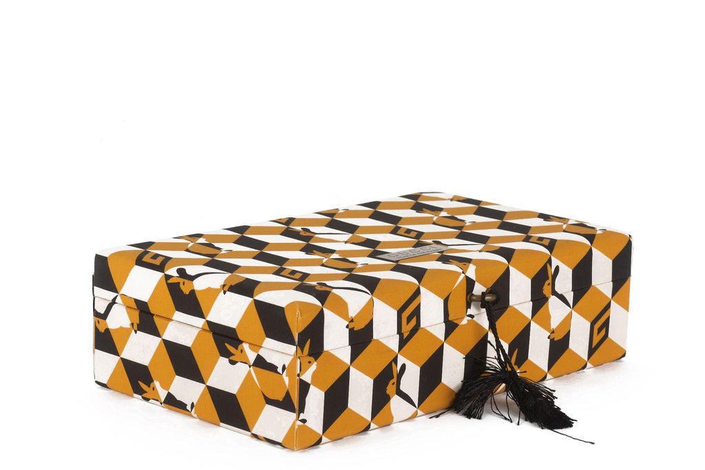 Gucci Red Rabbit Paperweight Jewelry Box