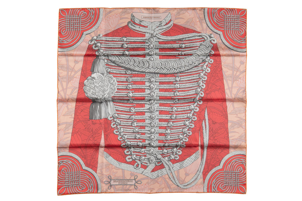 Hermès "Brandebourg" Fleuris Double Face