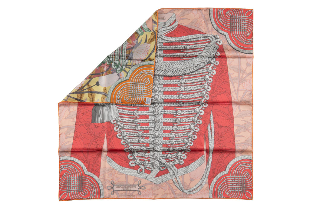 Hermès "Brandebourg" Fleuris Double Face