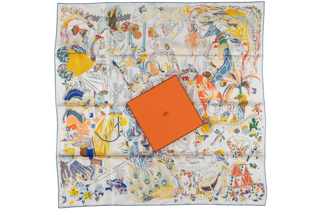Hermès "Emile et Une Nuit" Silk Scarf NB