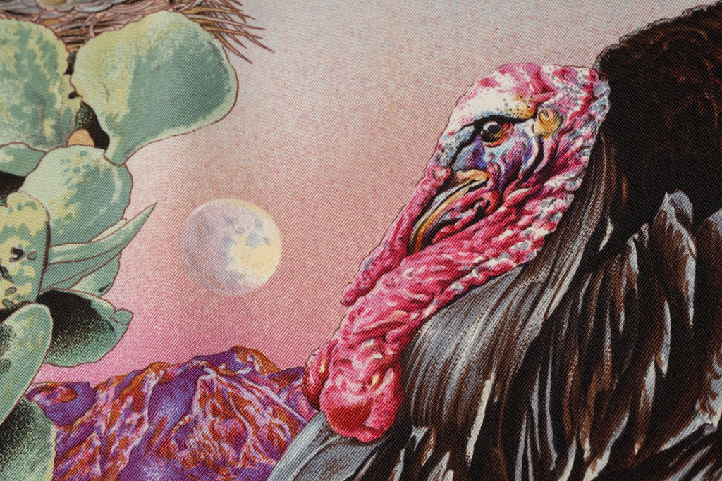 Hermès Faune et Flora du Texas Scarf