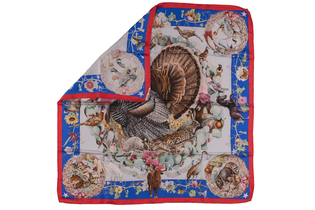 Hermès "Faune et Flore du Texas" Scarf