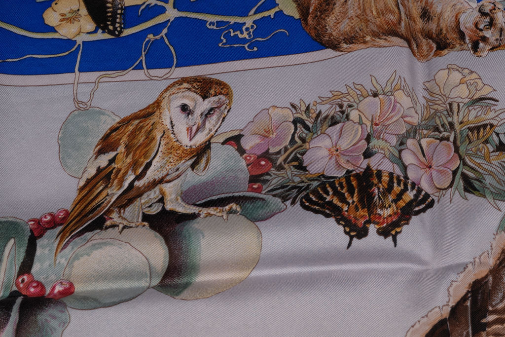 Hermès "Faune et Flore du Texas" Scarf