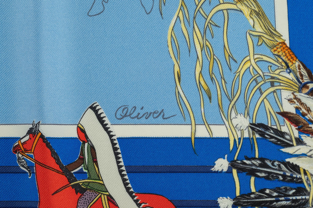 Hermès "Pani La Shar Pawnee" Scarf