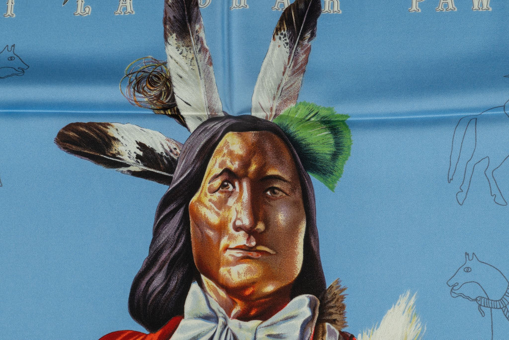 Hermès "Pani La Shar Pawnee" Scarf