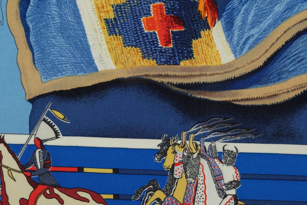 Hermès "Pani La Shar Pawnee" Scarf