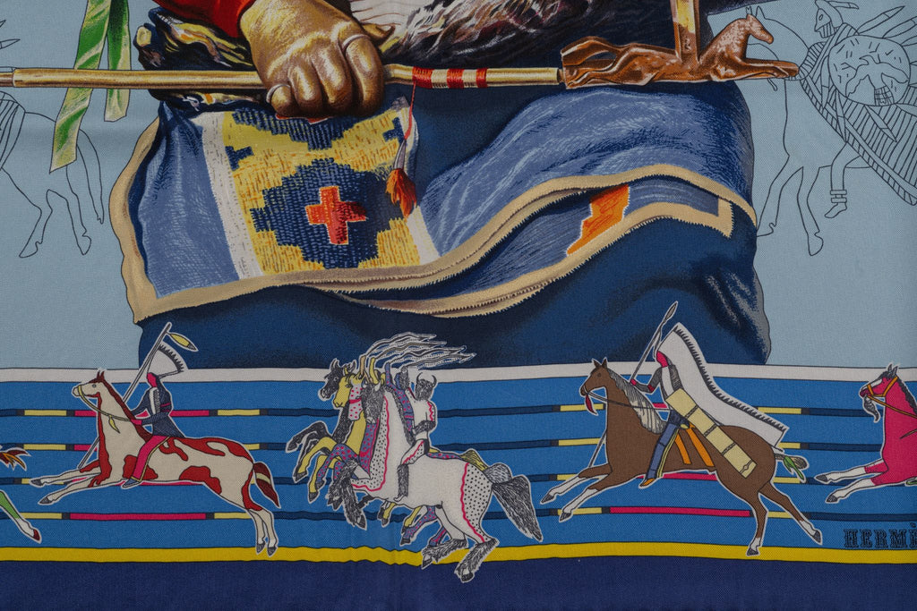Hermès "Pani La Shar Pawnee" Scarf