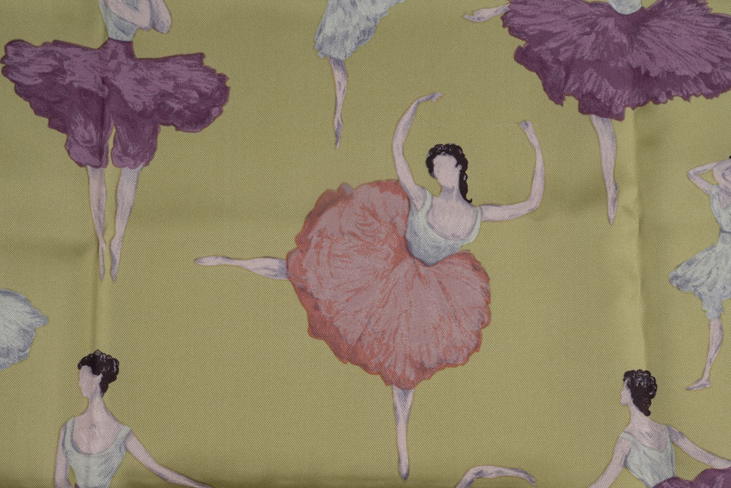 Hermès âœLa Danseâ� Rare Silk Scarf