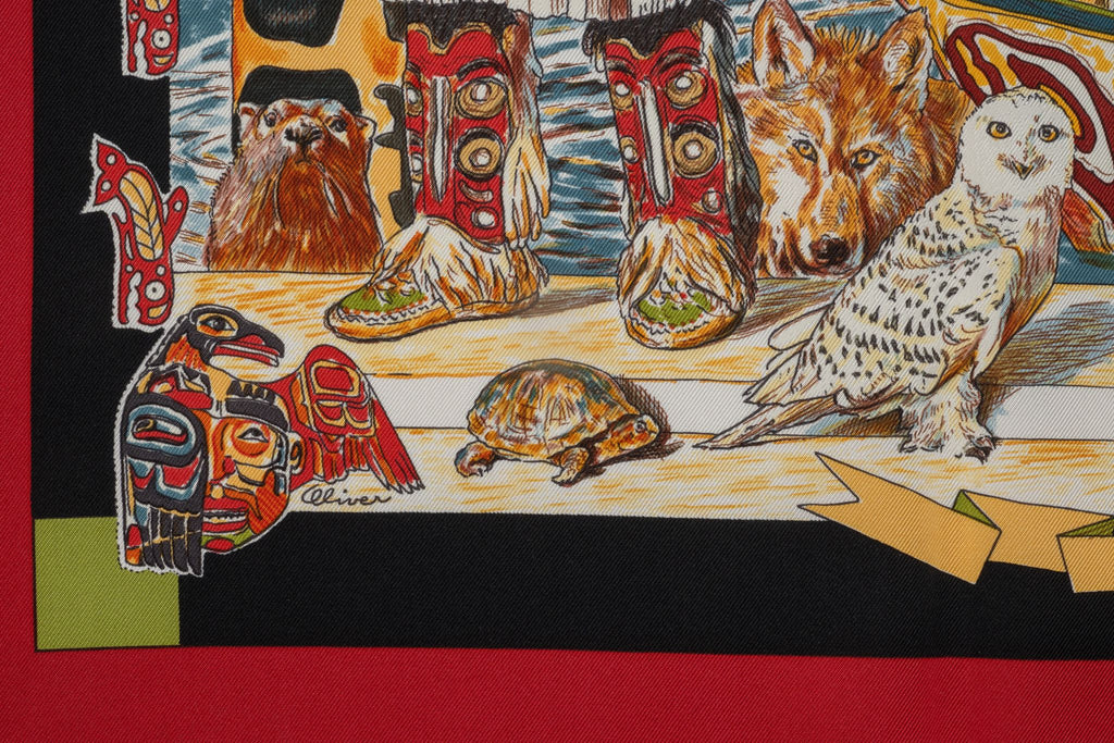 Hermès "Indiens Cote Pacifique" Scarf