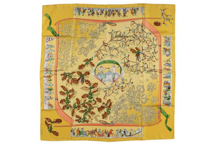 Hermès Collectible "Niege D'Antan" Scarf