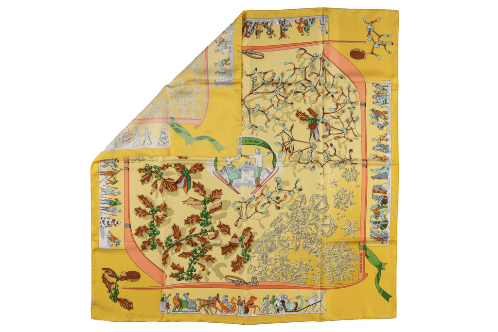 Hermès Collectible "Niege D'Antan" Scarf