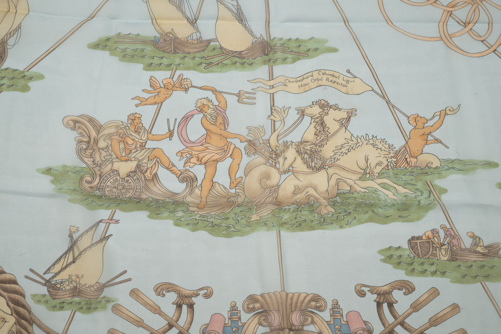 Hermès "Voiles De Lumiere" Silk Shawl