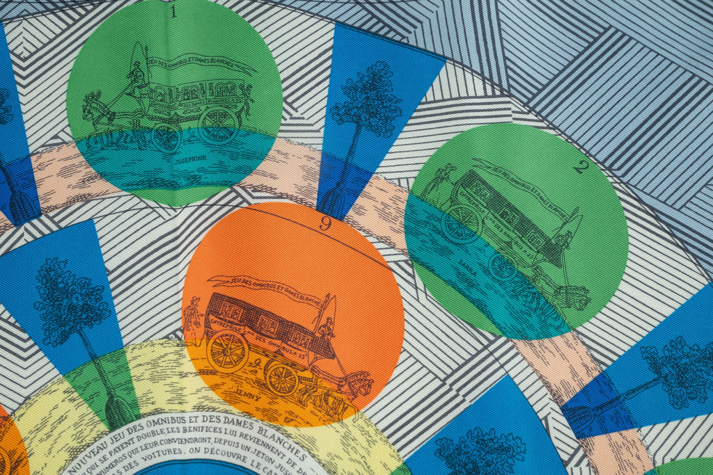 Hermès Jeu des Omnibus et Dames Blanches