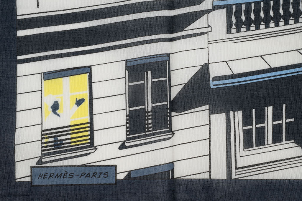 Hermès "Nuit au Faubourg" Scarf