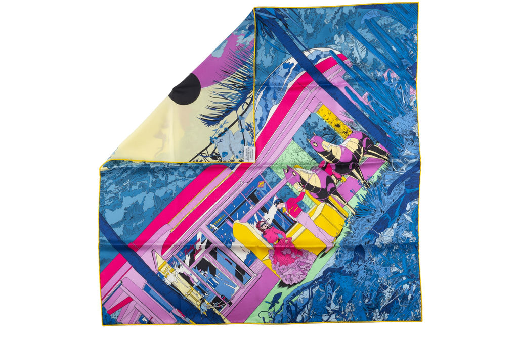 Hermès "Rendez-Vous Galant" Scarf 70 NB