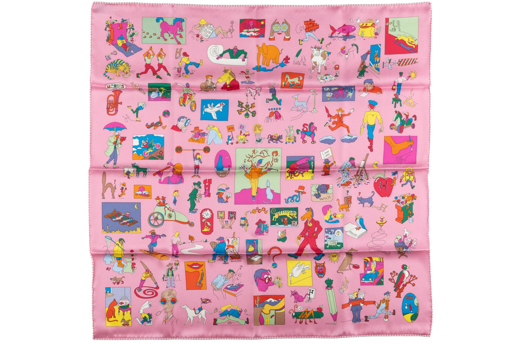 Hermès "Carre Libre" Silk Scarf NIB