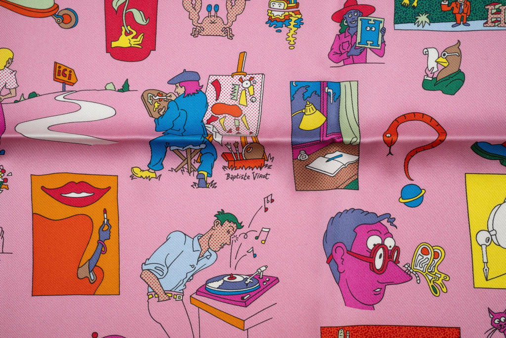 Hermès "Carre Libre" Silk Scarf NIB