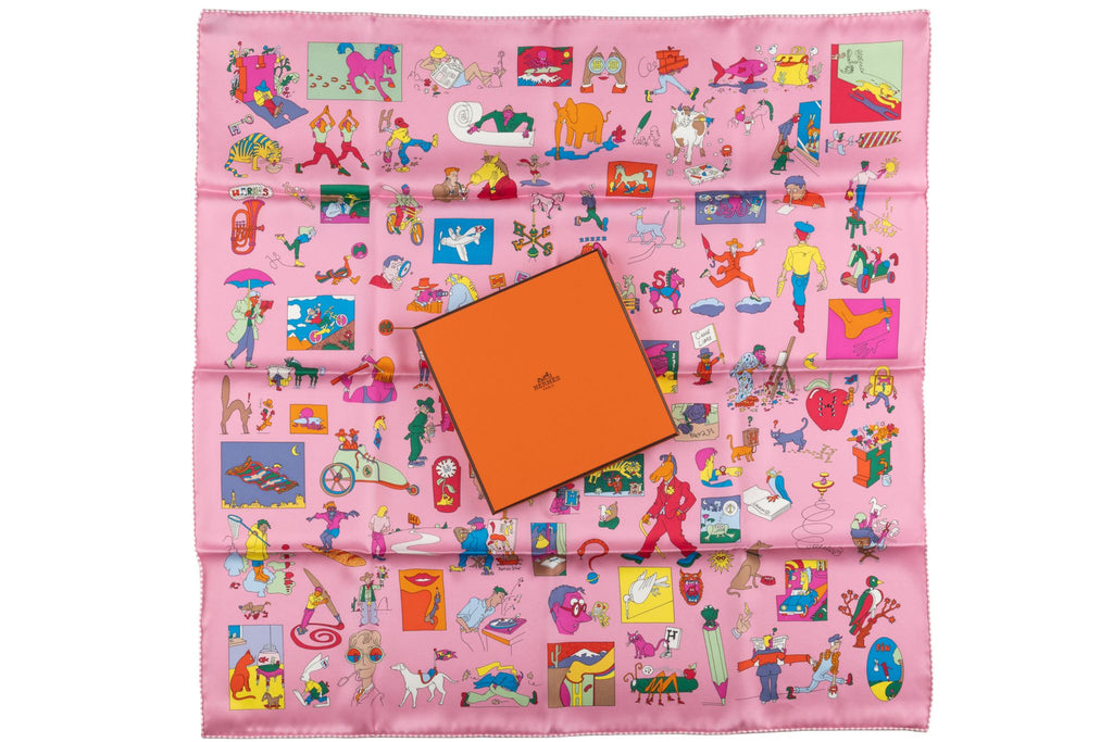 Hermès "Carre Libre" Silk Scarf NIB