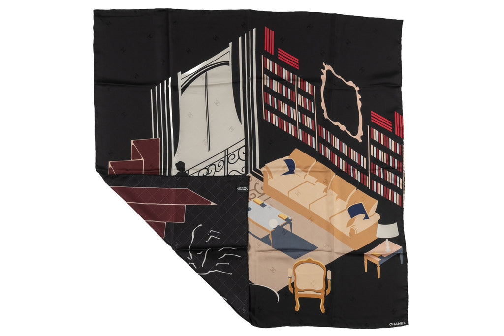 Chanel Coco's Apt Interlocking CC Scarf