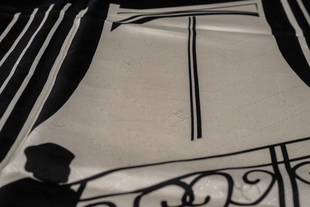 Chanel Coco's Apt Interlocking CC Scarf