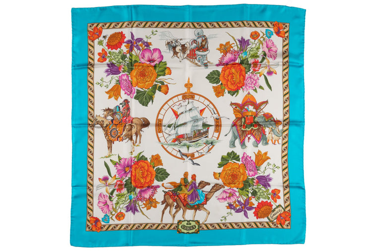 Gucci "North South West East" Scarf