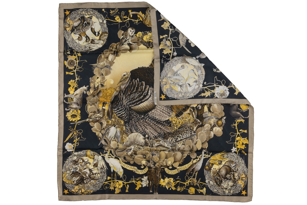 Hermès "Faune et Flore du Texas" Scarf