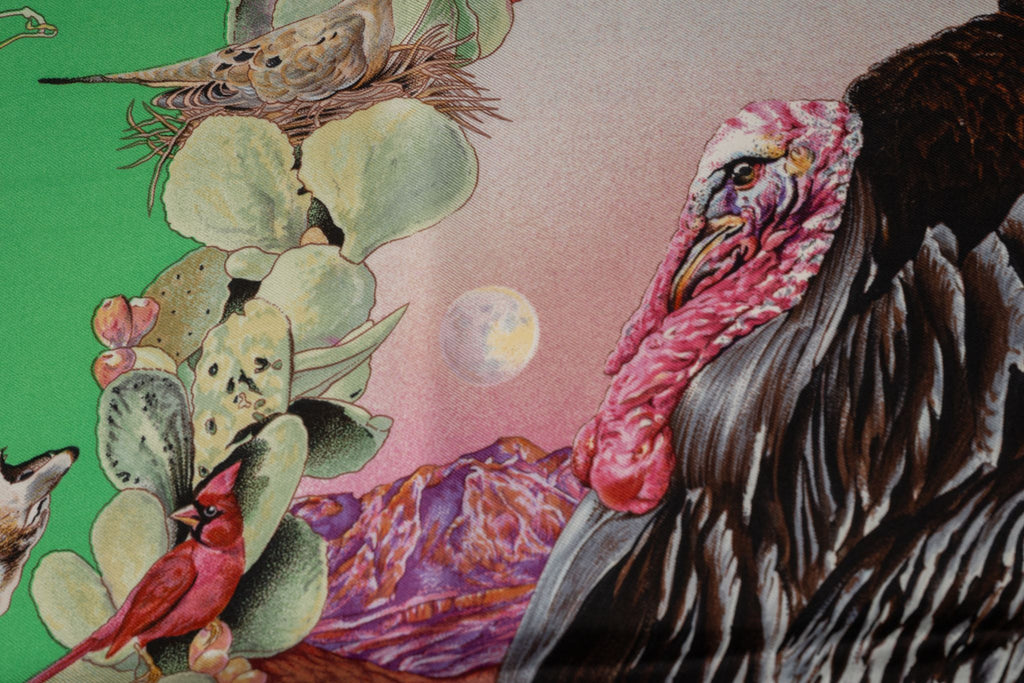 Hermès "Faune et Flore du Texas" Scarf