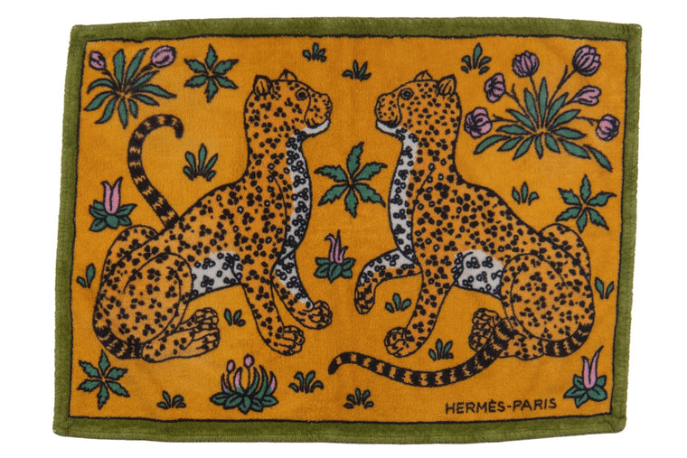 Hermès Leopard Beach Towel