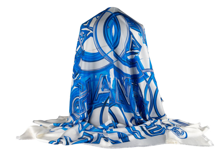 Chanel New Graffiti Silk Shawl