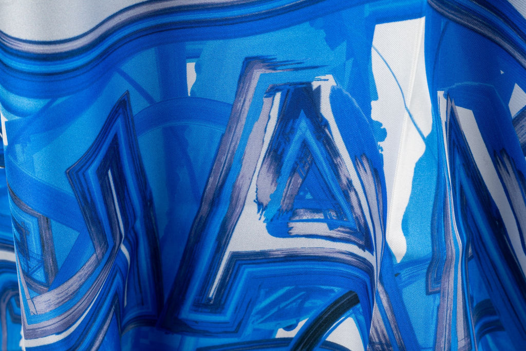 Chanel New Graffiti Silk Shawl