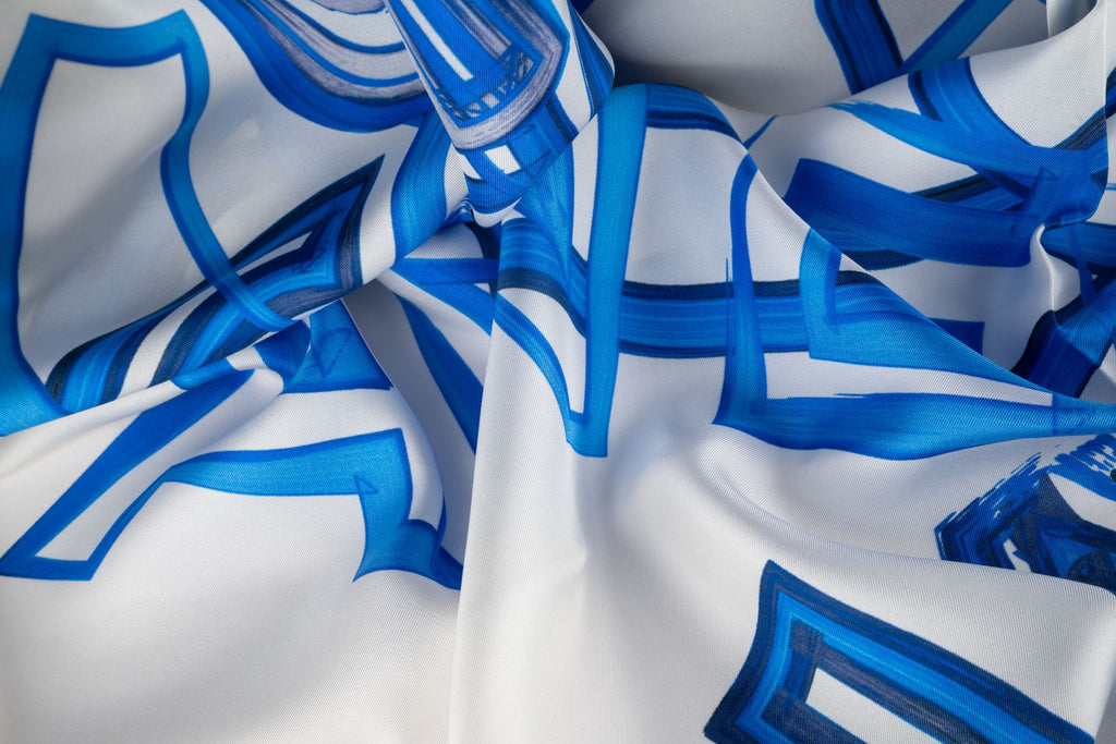 Chanel New Graffiti Silk Shawl