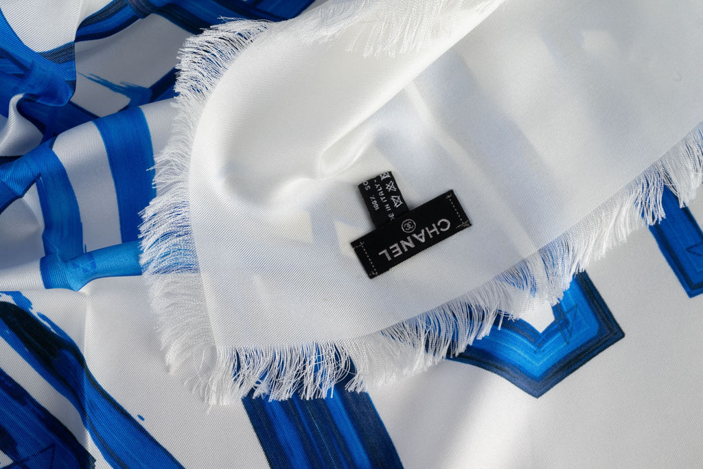 Chanel New Graffiti Silk Shawl