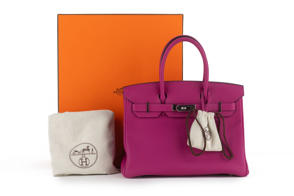 Hermès Birkin 30 Rose Pourpre Togo
