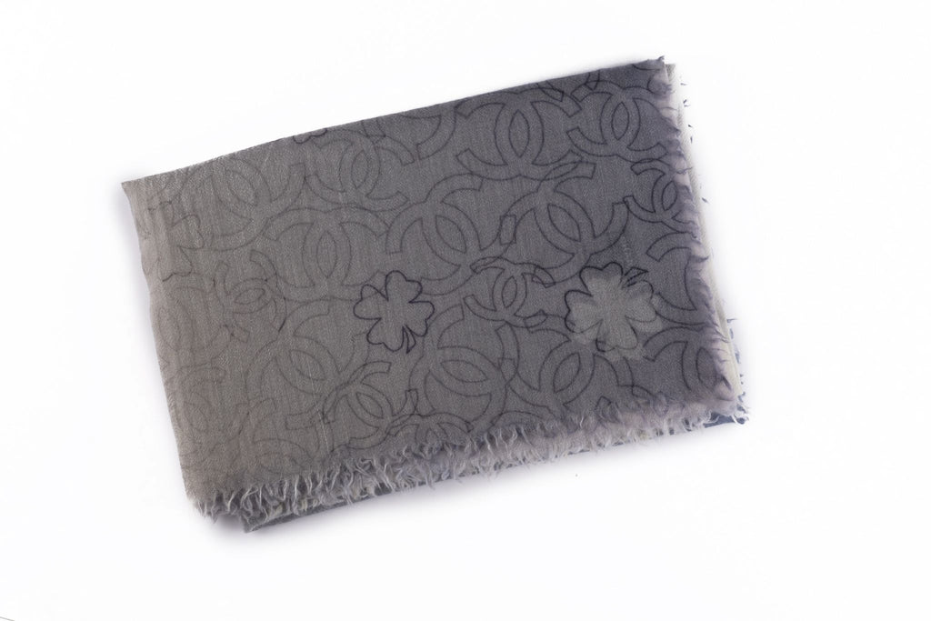 Chanel Ombre Cashmere Space Shawl New
