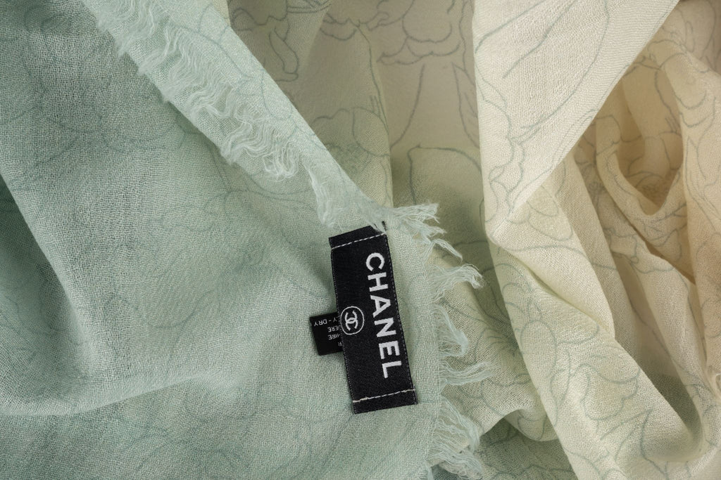 Chanel New Ombre Cashmere Shawl