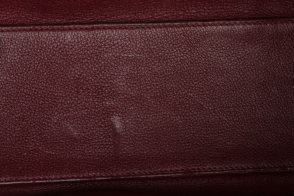 Hermès Deauville Red & Ivory Tote MM