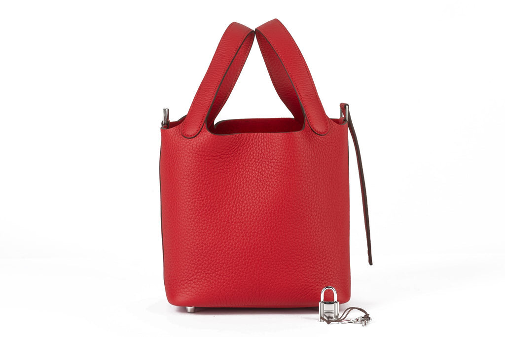 Hermès Picotin Lock Tote Rouge Radieux
