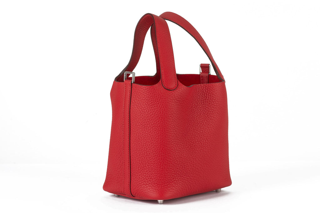 Hermès Picotin Lock Tote Rouge Radieux