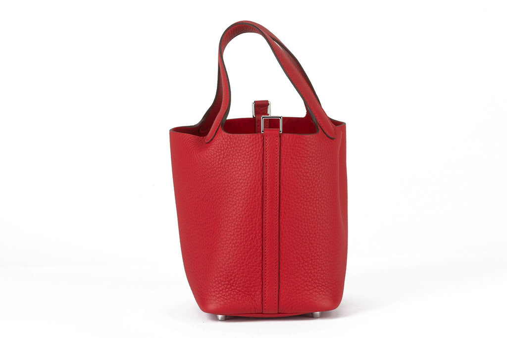 Hermès Picotin Lock Tote Rouge Radieux
