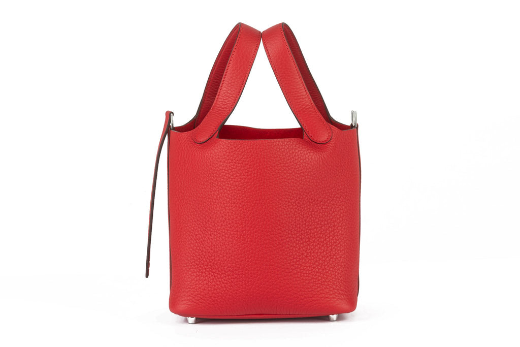 Hermès Picotin Lock Tote Rouge Radieux