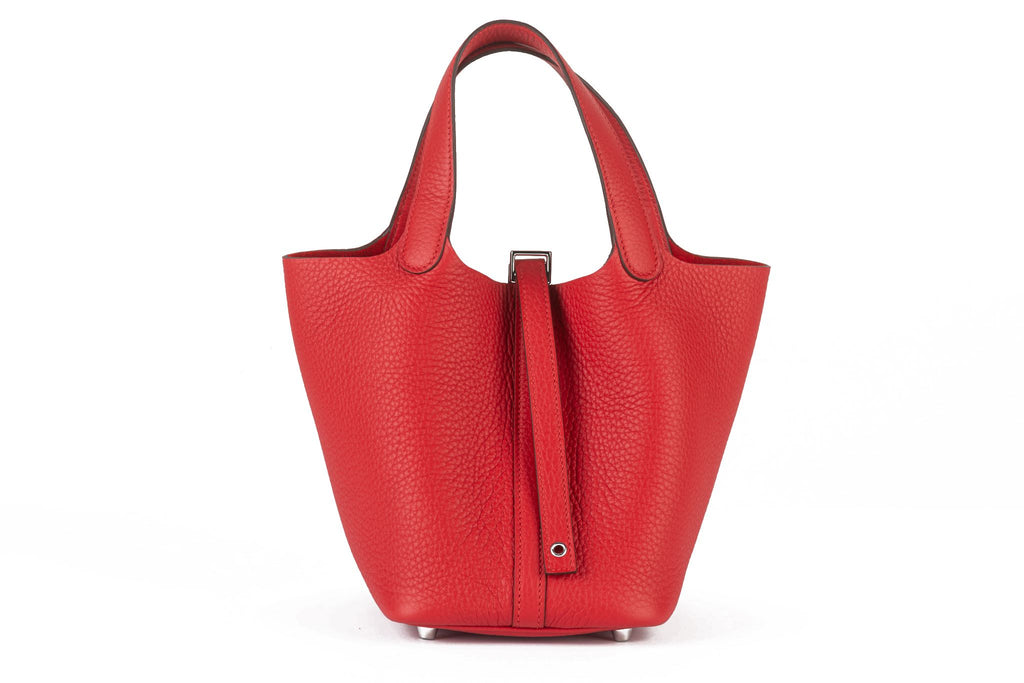 Hermès Picotin Lock Tote Rouge Radieux