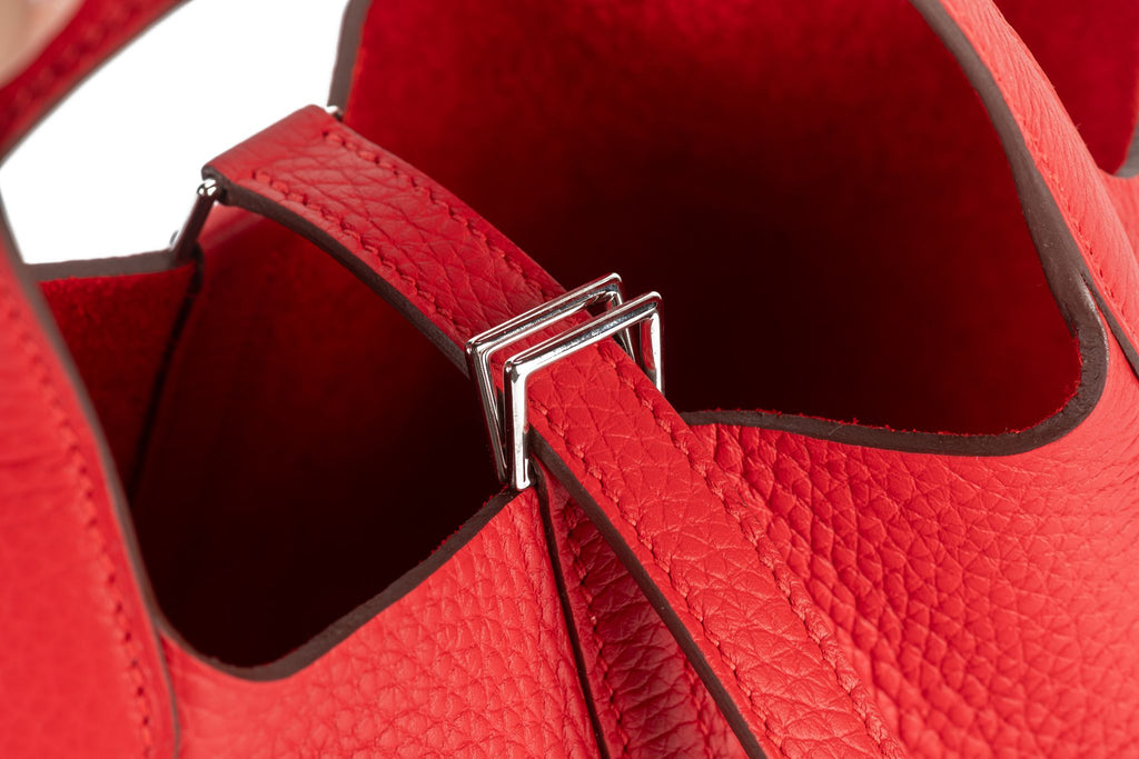 Hermès Picotin Lock Tote Rouge Radieux