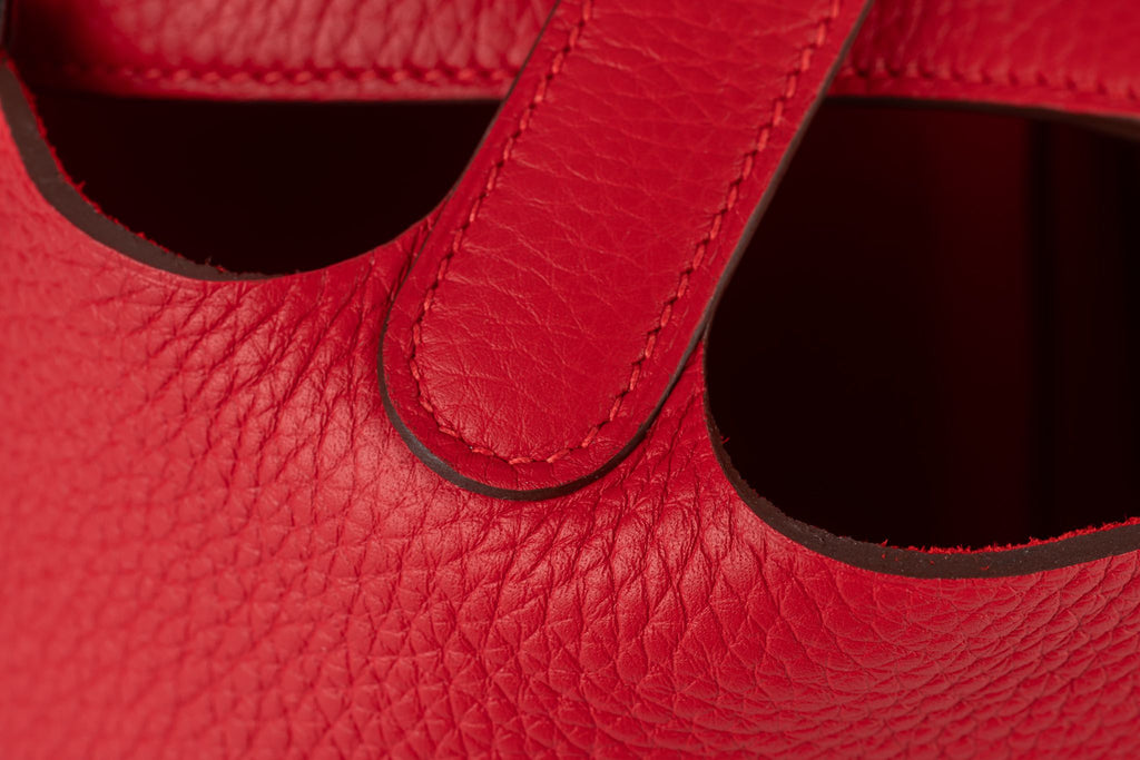Hermès Picotin Lock Tote Rouge Radieux