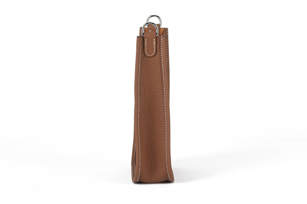 Hermès New Gold Mini Evelyne Bag