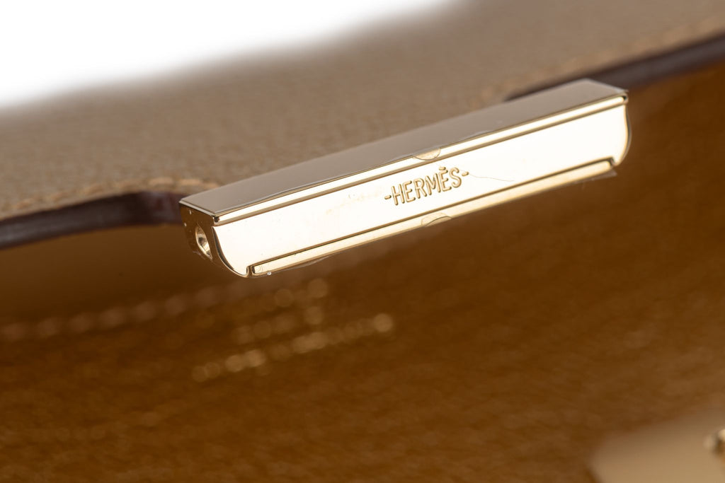 Hermès New Gold Costance Slim Wallet