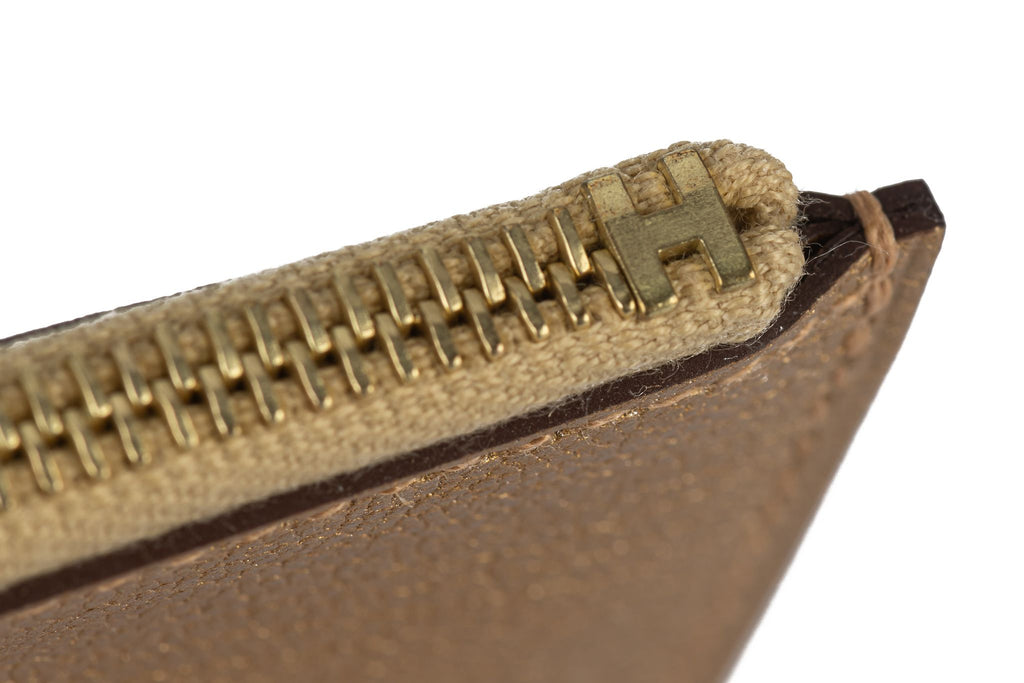 Hermès New Gold Costance Slim Wallet