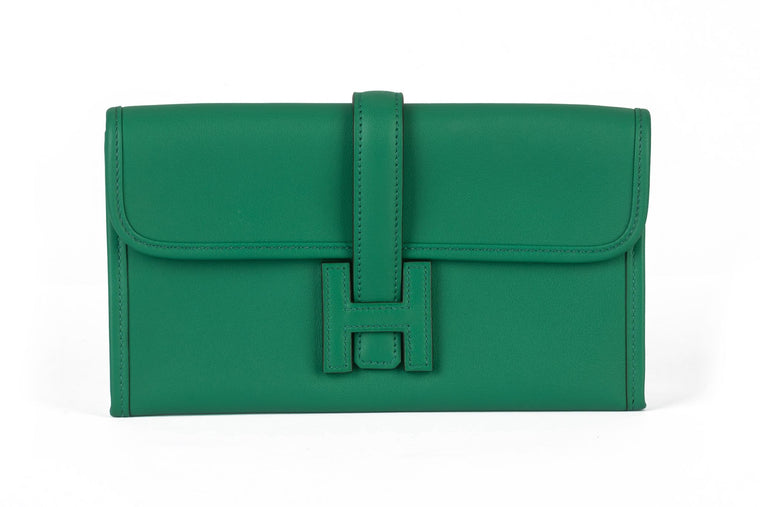 Hermès Bamboo Swift Jige Elan Clutch
