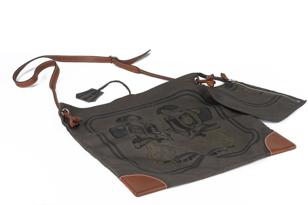 Hermès Silky City Printed Handbag