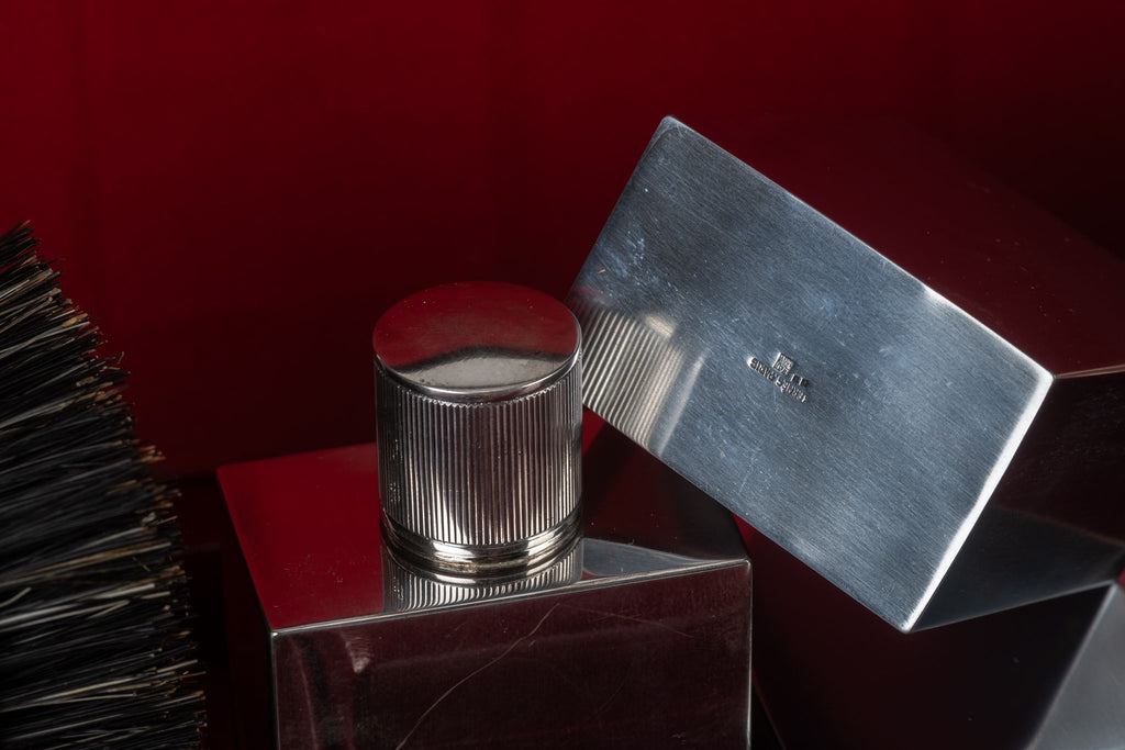 Hermès Vintage Vanity Case in Burgundy